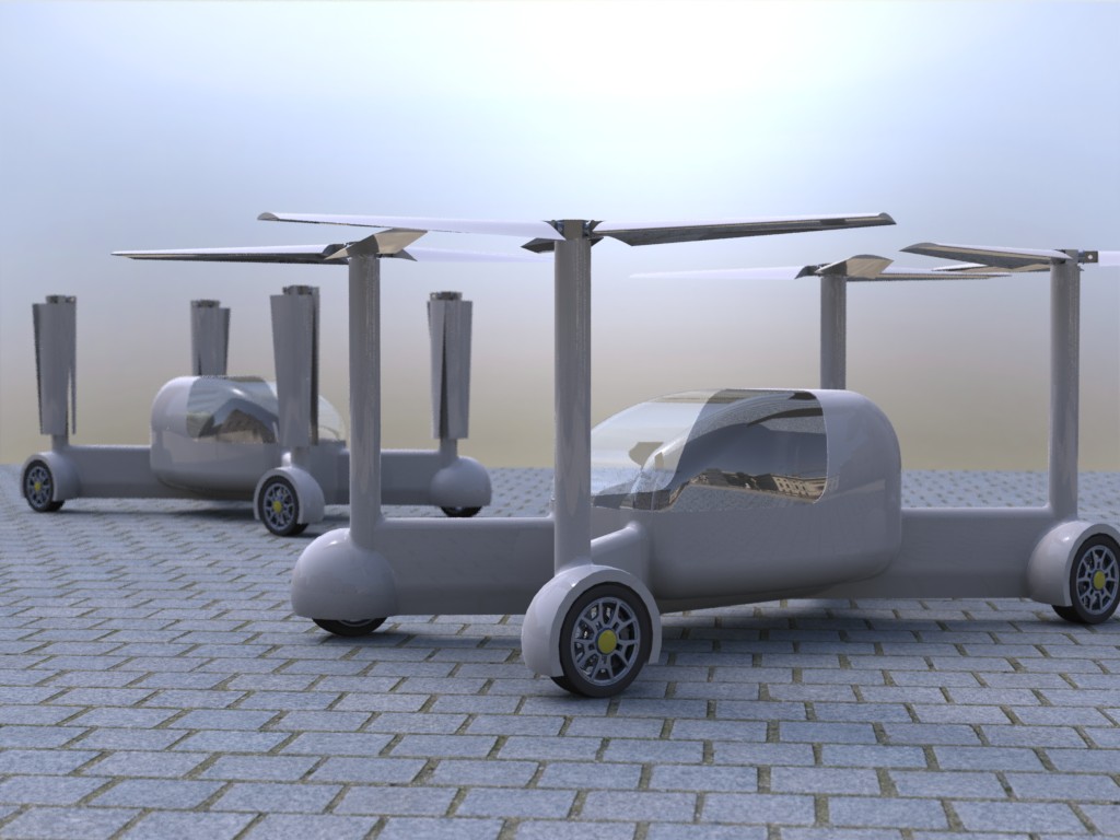 直升机概念轮廓